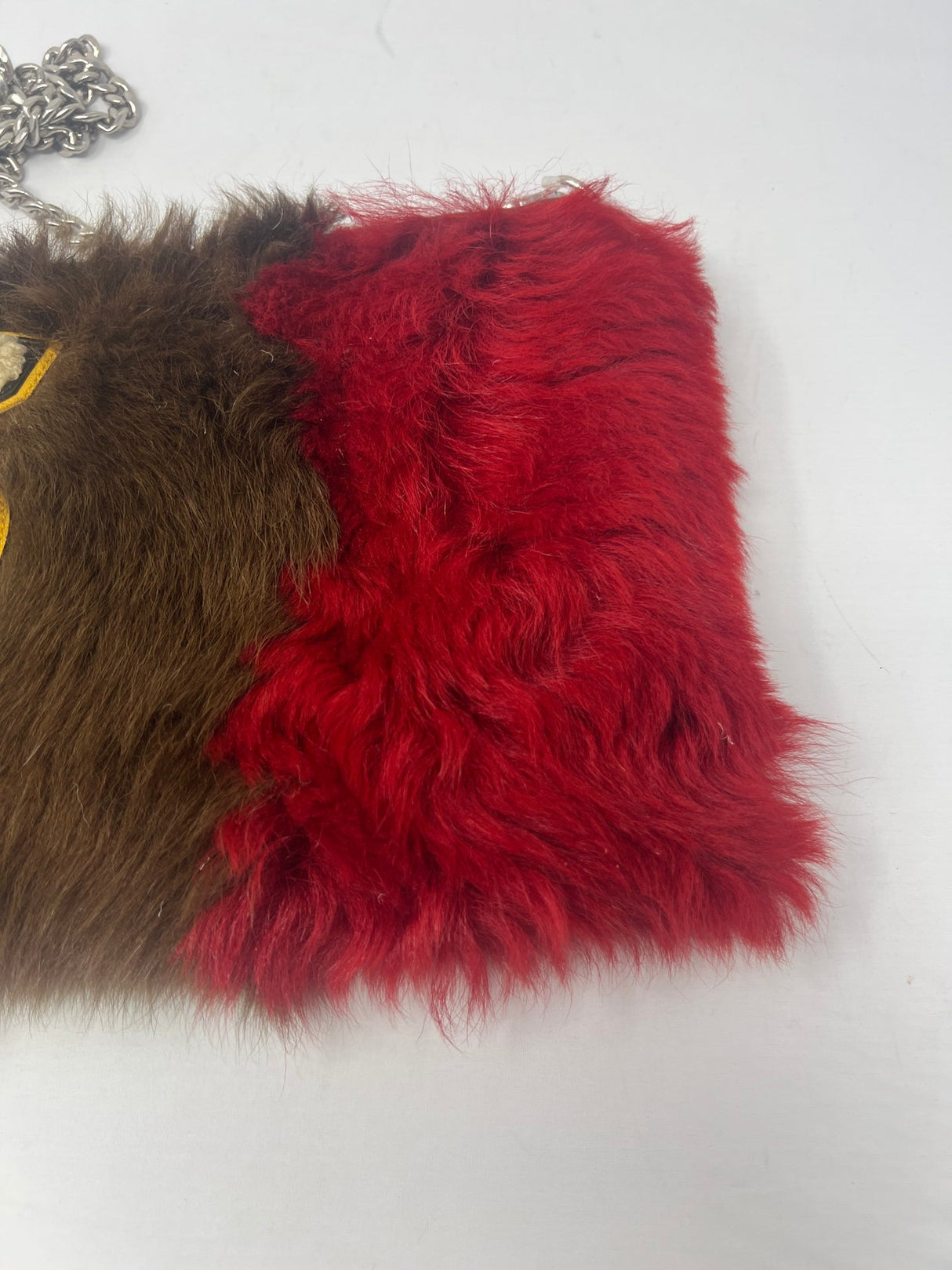 Miu Miu Sheep Fur Clutch Bag