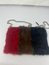 Miu Miu Sheep Fur Clutch Bag