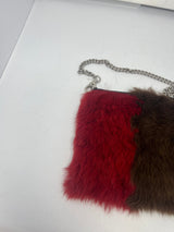 Miu Miu Sheep Fur Clutch Bag