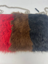 Miu Miu Sheep Fur Clutch Bag