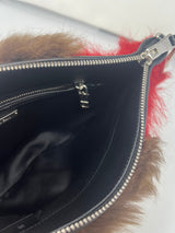 Miu Miu Sheep Fur Clutch Bag