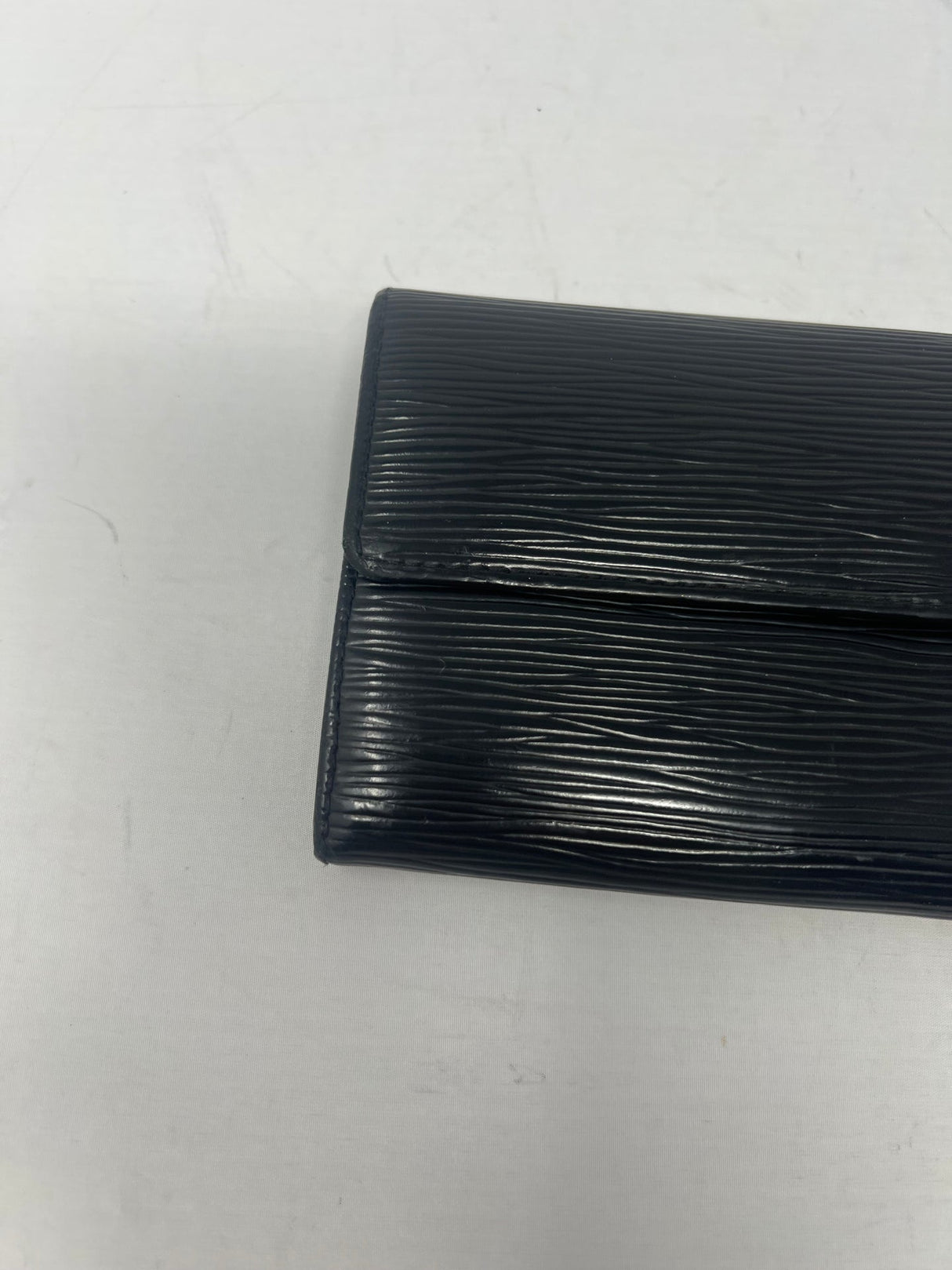 Louis Vuitton Epi Leather Long Wallet Black