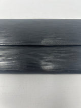 Louis Vuitton Epi Leather Long Wallet Black