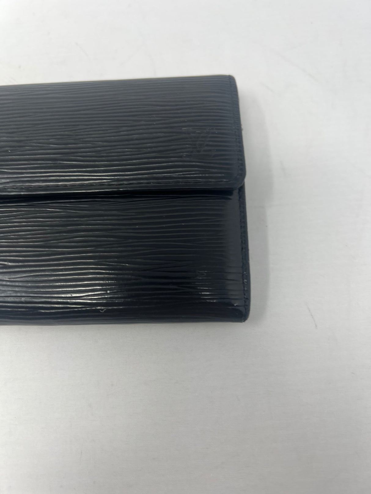 Louis Vuitton Epi Leather Long Wallet Black