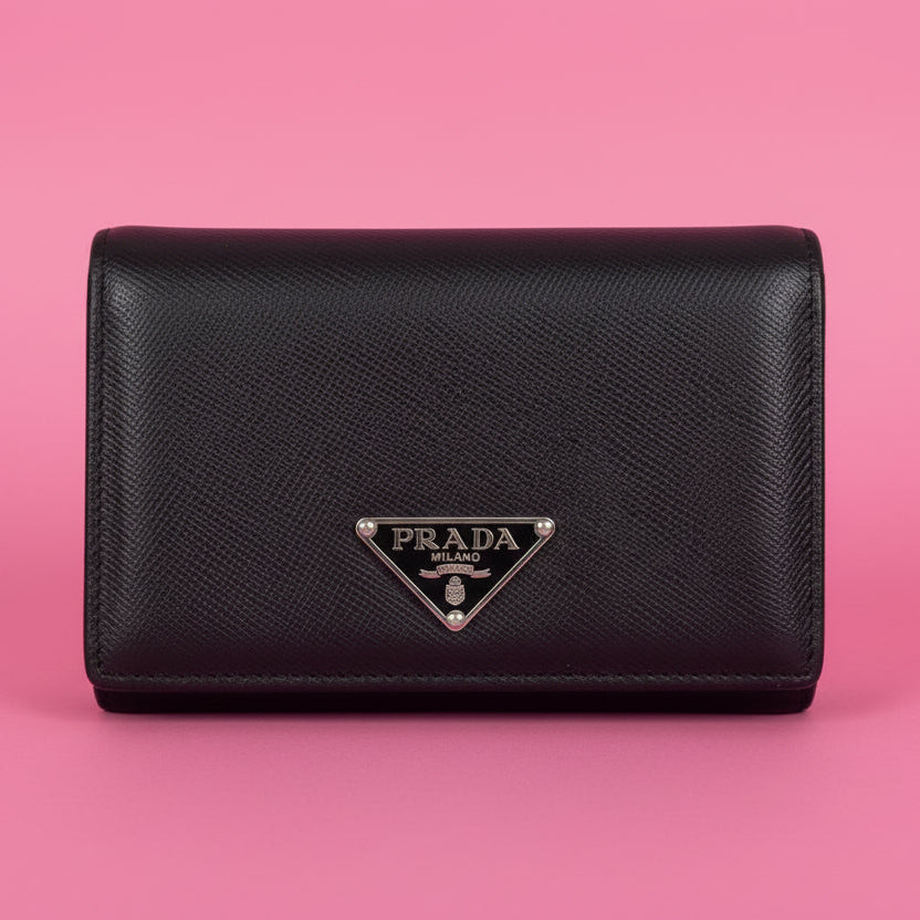 Prada Black Wallet