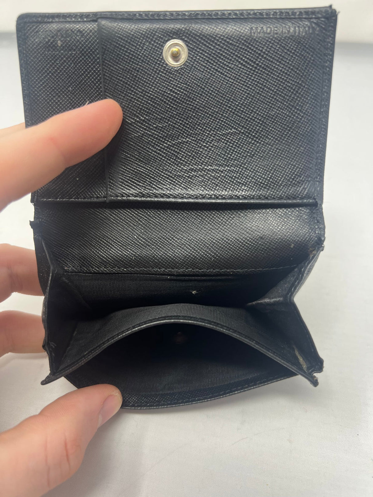 Prada Black Wallet