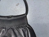 PAOLO MASI Black Leather Shoulder Bag