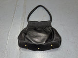 PAOLO MASI Black Leather Shoulder Bag
