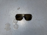 VERSACE Brown Shield Sunglasses