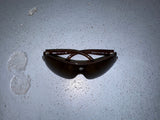 VERSACE Brown Shield Sunglasses