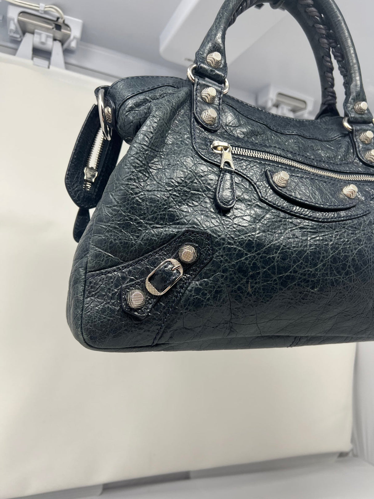 Balenciaga City Bag Navy