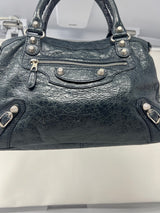 Balenciaga City Bag Navy