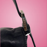 Fendi Baguette Black Leather