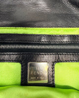 Fendi Baguette Black Leather