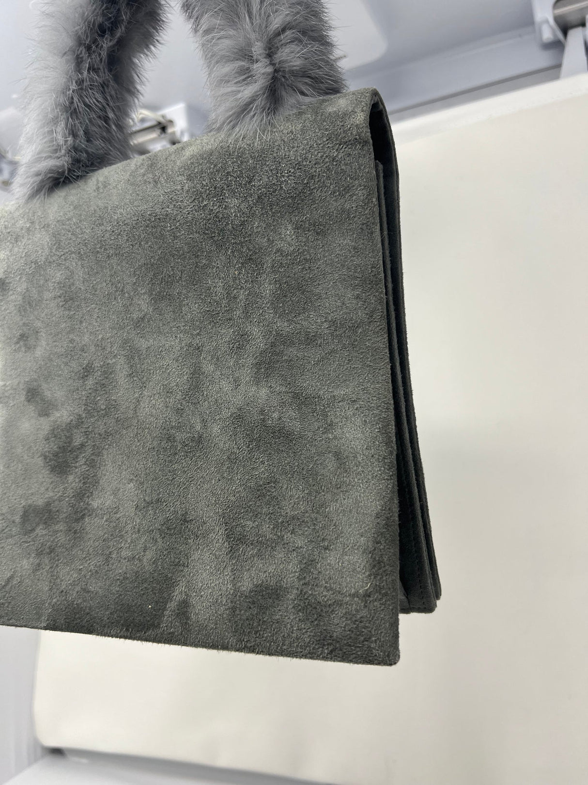 Lanvin Gray Purse