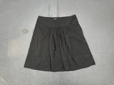 BURBERRY Black Midi Skirt