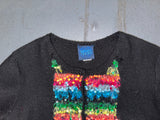 KENZO JEANS Black Sequin Sweater