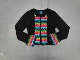KENZO JEANS Black Sequin Sweater