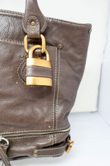 Chloe Paddington Brown Leather Tote Bag