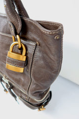 Chloe Paddington Brown Leather Tote Bag