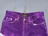 FENDI Purple Tie Dye Jeans