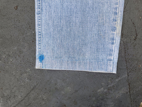 FENDI Purple Tie Dye Jeans