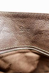 Chloe Paddington Brown Leather Tote Bag