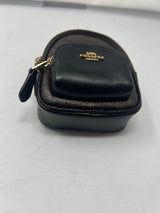 Coach Back Pack Bag Charm Gold Hardware