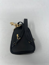 Coach Back Pack Bag Charm Gold Hardware