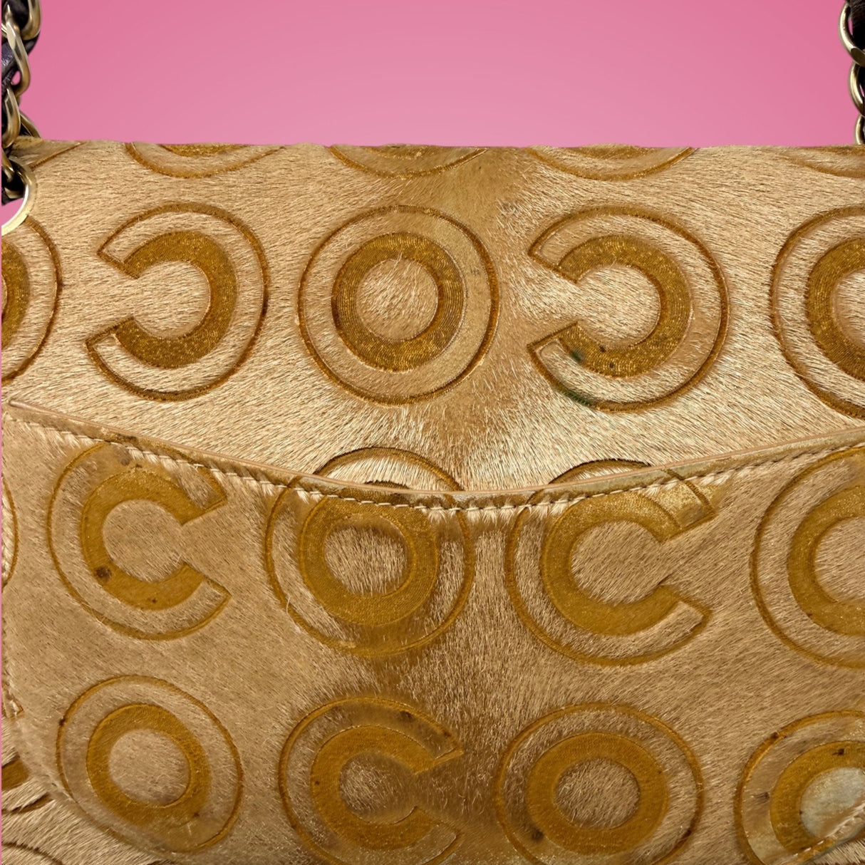 Chanel Coco Pony Hair Flap Bag