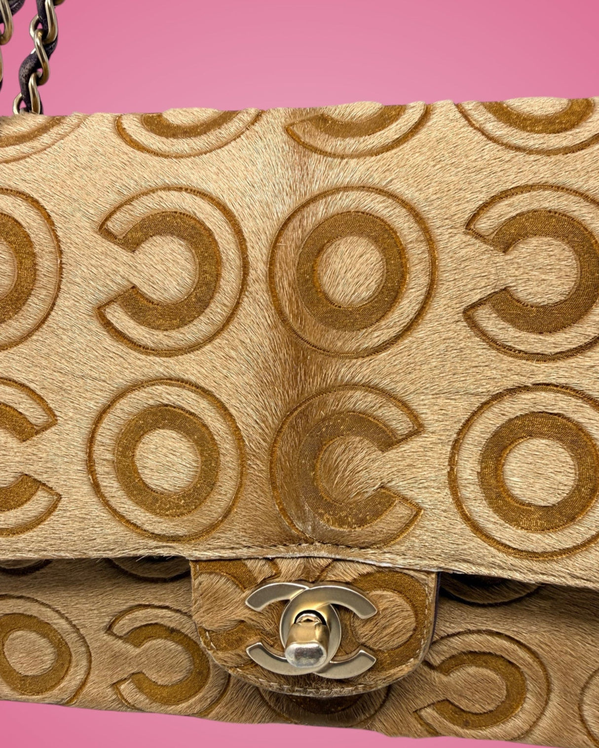 Chanel Coco Pony Hair Flap Bag