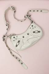 Balenciaga Le Cagole White Leather