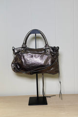 Balenciaga Silver First Bag