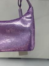 Prada Re-Edition 2000 Purple Sequin Paillettes Bag (comes in original box)