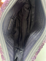 Prada Re-Edition 2000 Purple Sequin Paillettes Bag (comes in original box)