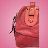 Chloe Pink Leather Kerala Top Handle Bag