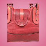 Chloe Pink Leather Kerala Top Handle Bag