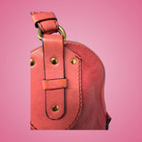 Chloe Pink Leather Kerala Top Handle Bag