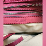Chloe Pink Leather Kerala Top Handle Bag