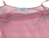 BLUMARINE Coral Sweater Tank Top