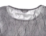 GUESS Black Mesh Crinkle Top