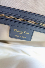 Dior grey toile saddle bag 2