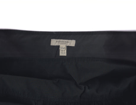 BURBERRY Black Midi Skirt