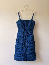 Royal blue bodycon dress