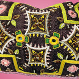 Fendi Baguette Beaded Embroidered with Fringe
