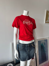 SCREEN STARS Red Coca Cola Shirt Sz M