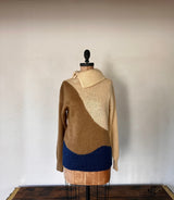 Christian Dior	Mohair and Wool Wavy Mock Neck