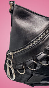 Dior Black Ballerina Corset Bag