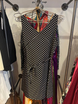 Polka dot midi dress