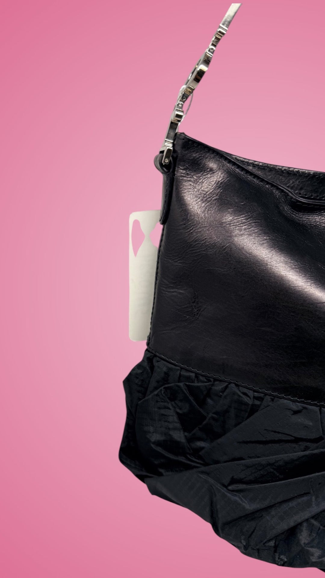 Dior Black Ballerina Corset Bag